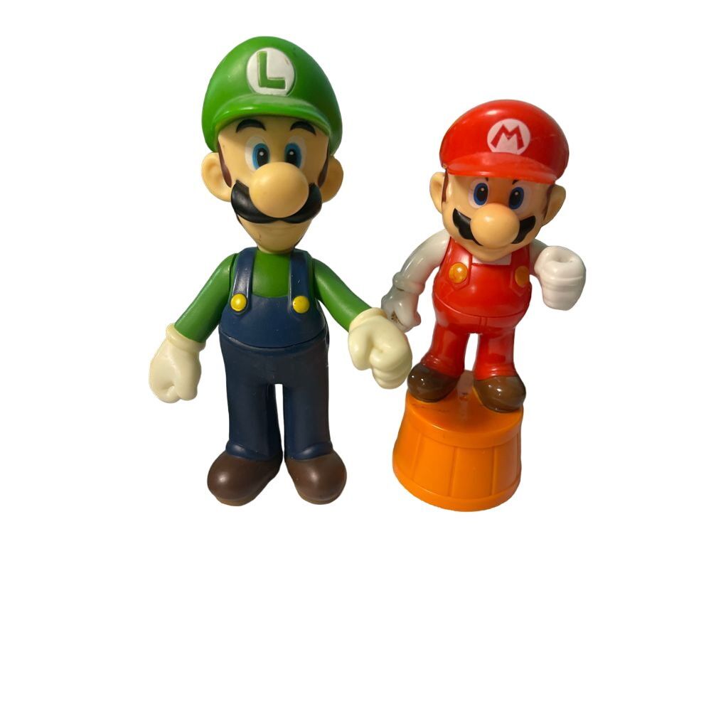 Nintendo Super Mario Bros Luigi Action Figures Collectible Gaming Toys T-3